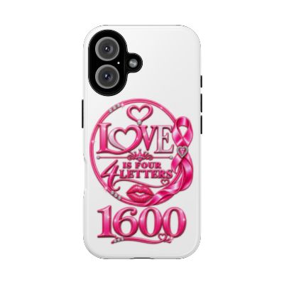 Love Is Four Letters phone case - front