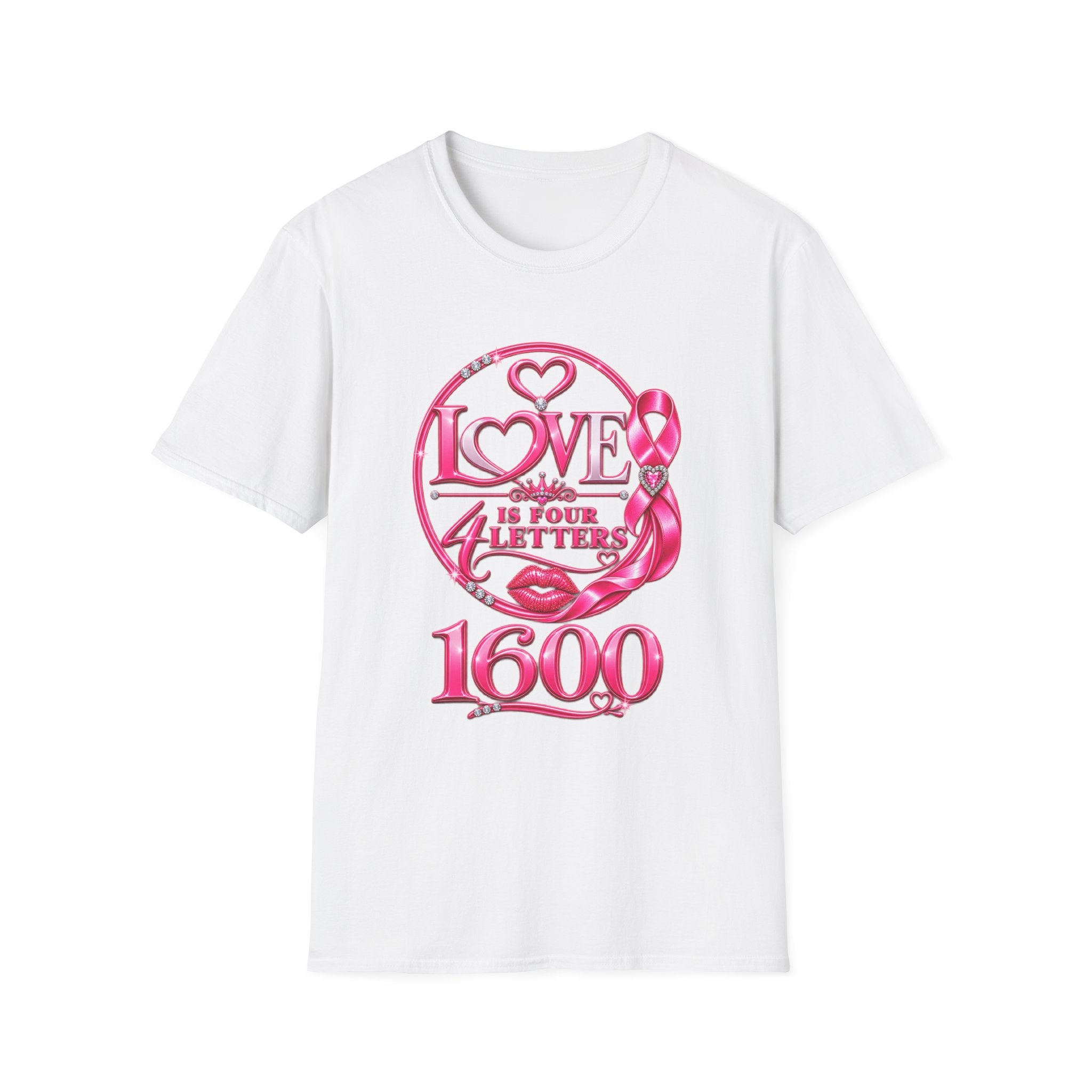 Breast Cancer Awareness "Love Is Four Letters" T-Shirt