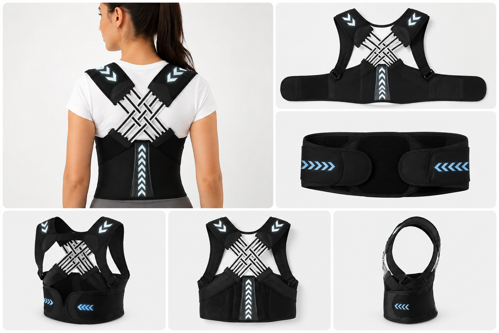 Posture Corrector — Adjustable Back Support Brace — product photo 8