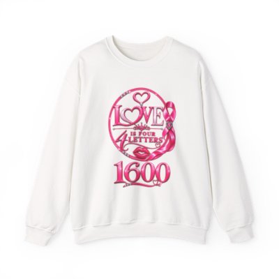 Love 4 Letters Crewneck Sweatshirt - front